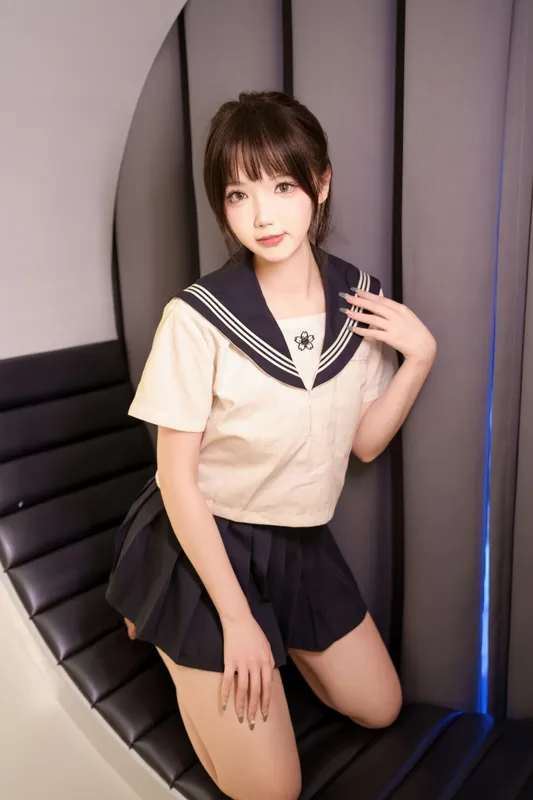 牛奶丝透明黏滑体操服 - 雪晴Astra